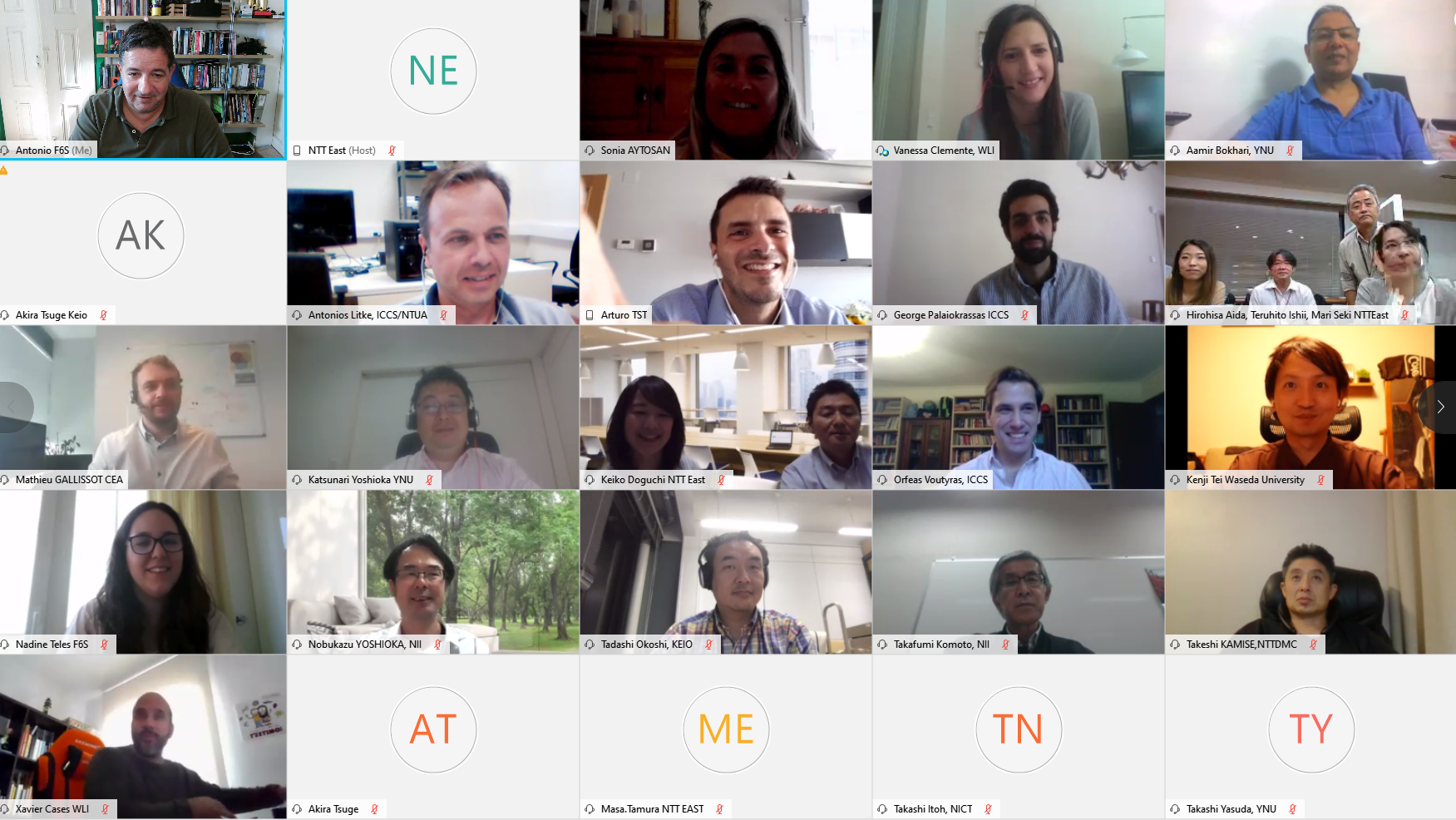 2nd M-Sec online Review Meeting has come to an end!