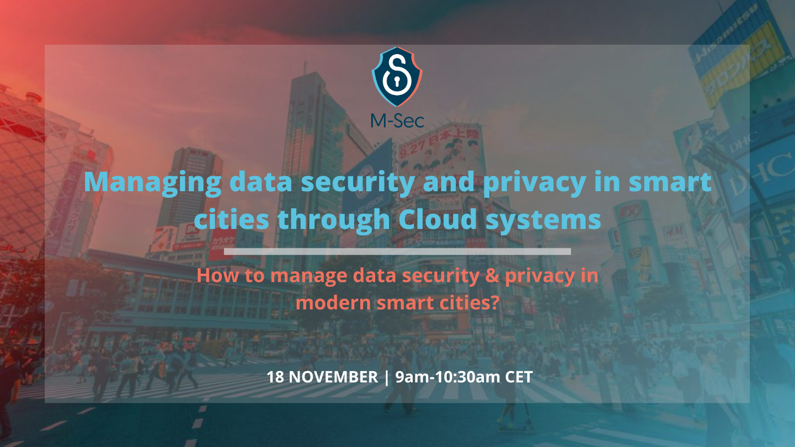 How to manage data security & privacy in modern smart cities?