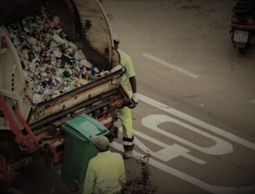 Secure Real-time environmental data and garbage counting system – promoting environmental awareness in an urban context